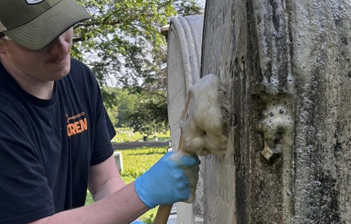 Headstone maintenance