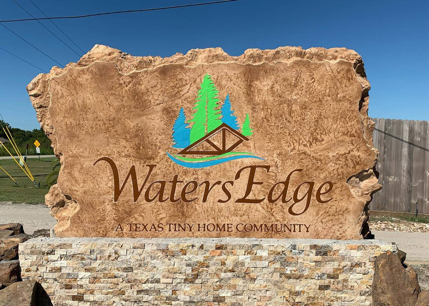 Commercial Boulder Sign